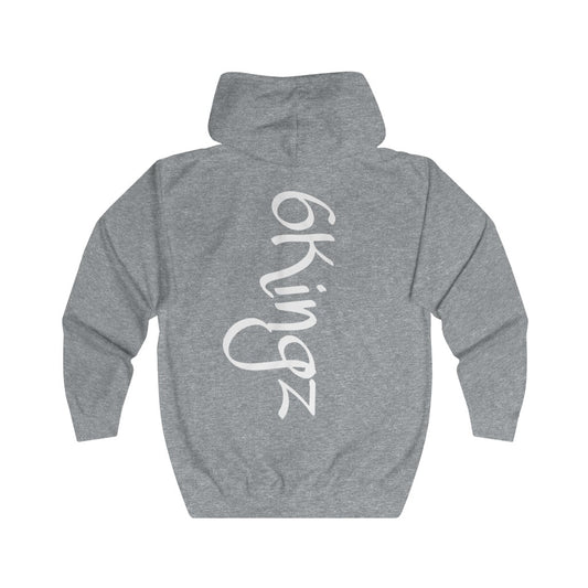6Kingz Zip Hoodie -Light Bunny