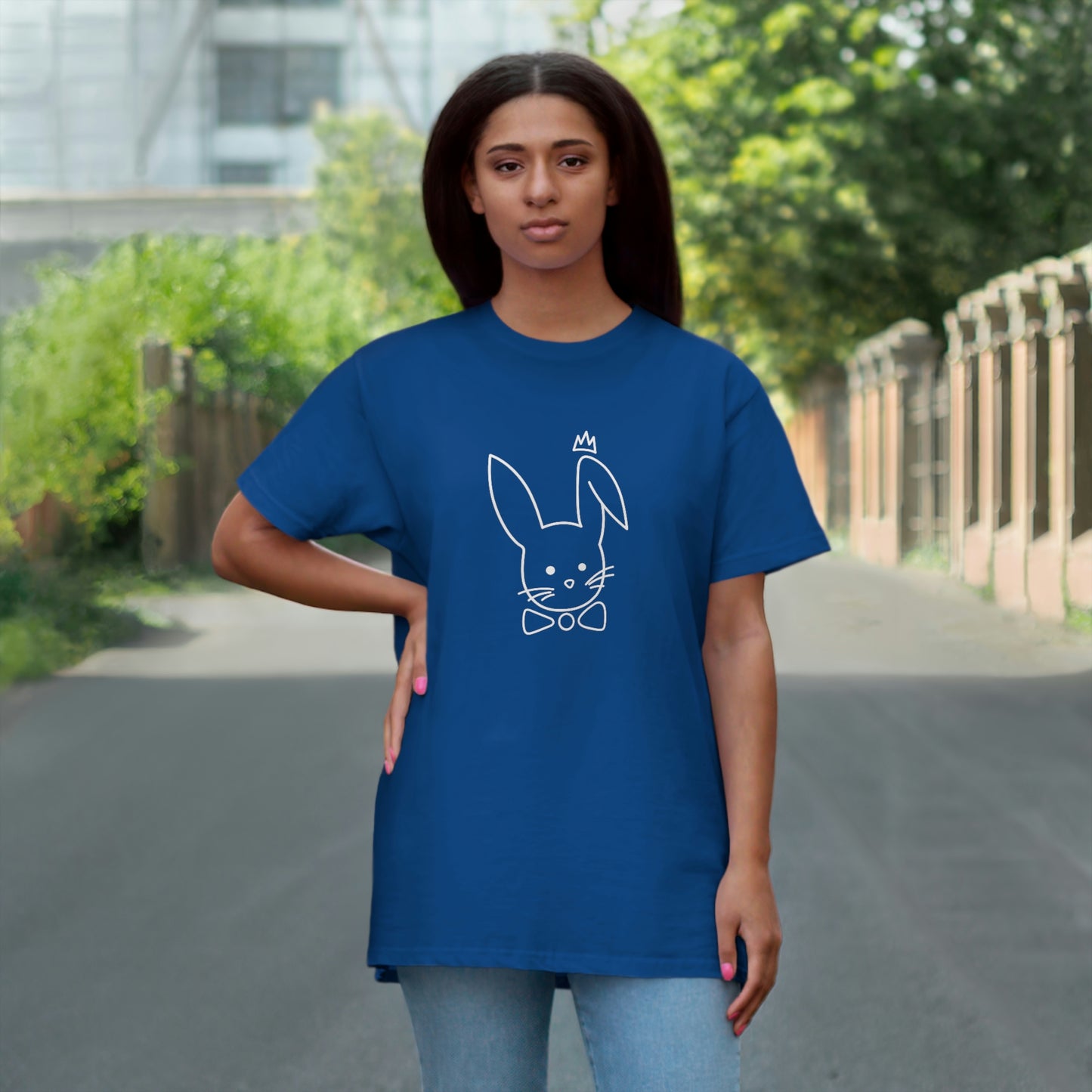6Kingz T-shirt -Light Bunny