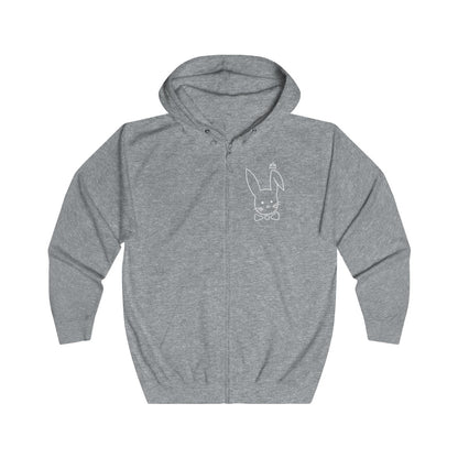 6Kingz Zip Hoodie -Light Bunny