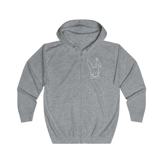 6Kingz Zip Hoodie -Light Bunny