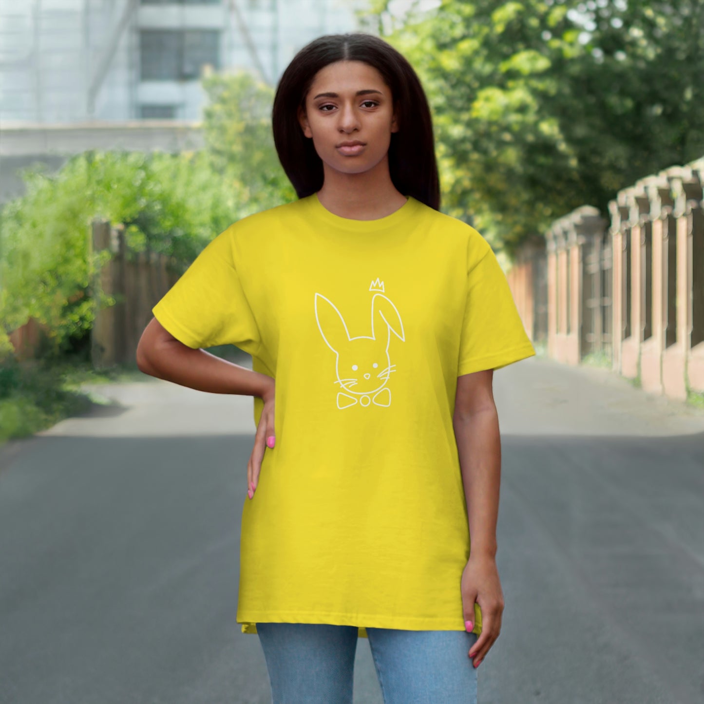 6Kingz T-shirt -Light Bunny