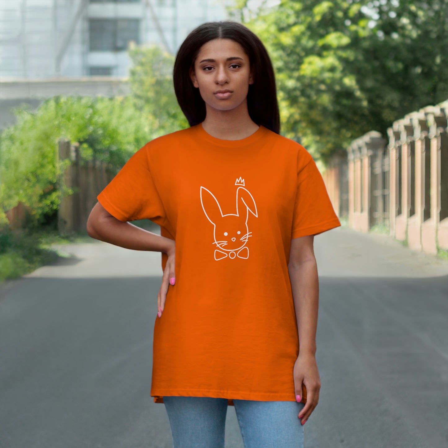 6Kingz T-shirt -Light Bunny