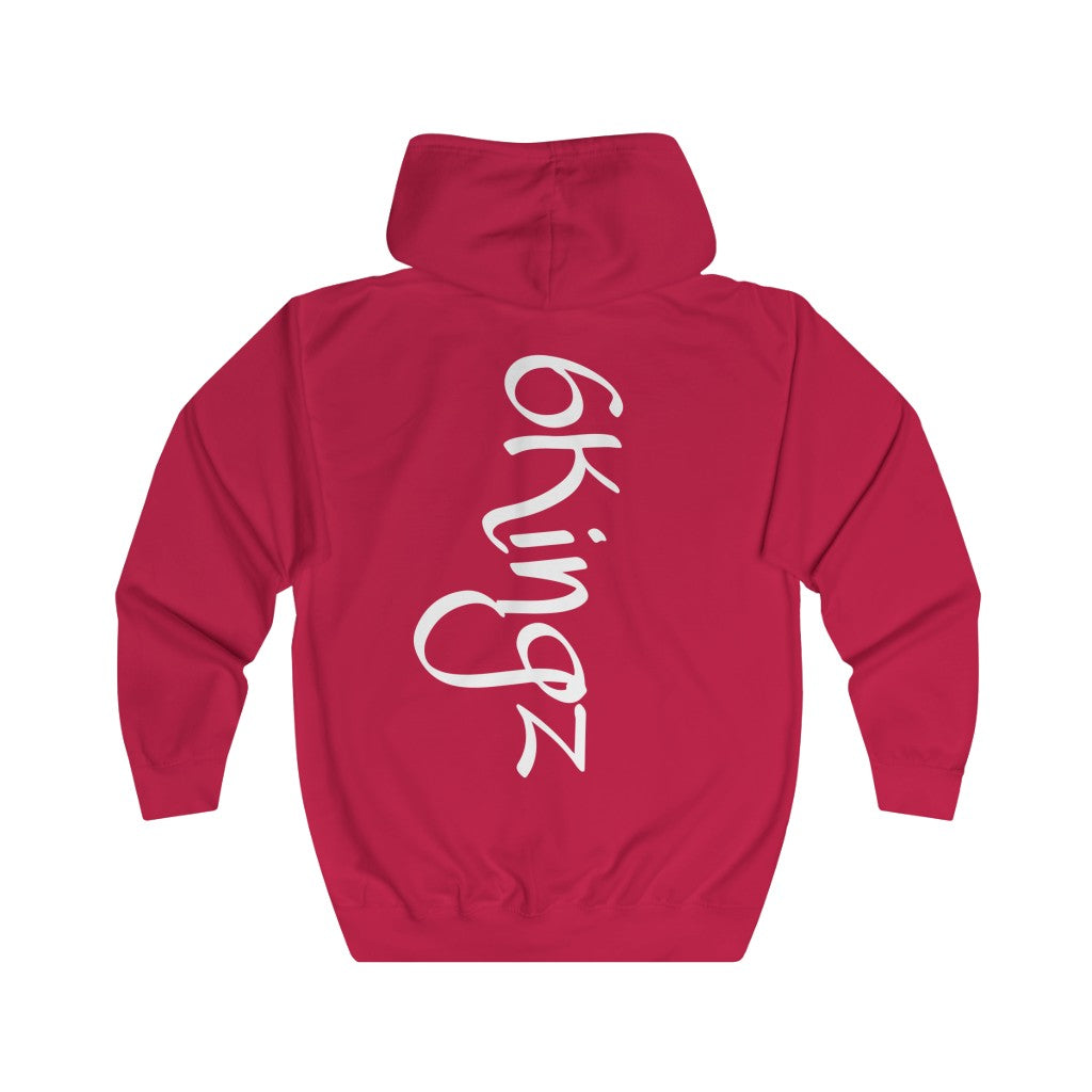 6Kingz Zip Hoodie -Light Bunny